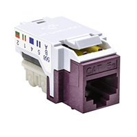 HellermannTyton RJ45FC5E-VIO