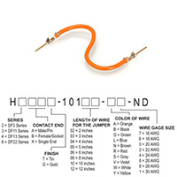 Hirose Electric Co Ltd - H3AAT-10106-A6 - JUMPER-H1506TR/A3049A/H1506TR 6"