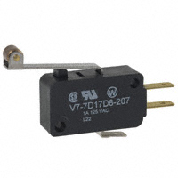Honeywell Sensing and Productivity Solutions - V7-7D17D8-207 - SWITCH SNAP ACTION SPDT 1A 125V