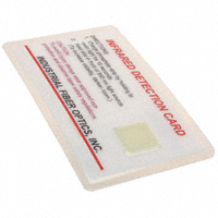 Industrial Fiberoptics - IF-850052 - CARD DETECTOR INFRARED 850NM