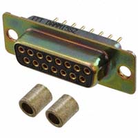 ITT Cannon, LLC - DAMM-15S-Z - CONN D-SUB RCPT 15P PNL MNT SLDR