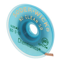 Chemtronics - 60-3-10 - SOLDER-WICK NO-CLEAN .080" 10'