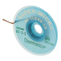 Chemtronics - 60-3-5 - SOLDER-WICK NO-CLEAN .080" 5'