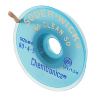 Chemtronics - 60-4-5 - SOLDER-WICK NO-CLEAN .110" 5'