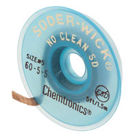 Chemtronics - 60-5-5 - SOLDER-WICK NO-CLEAN .145" 5'