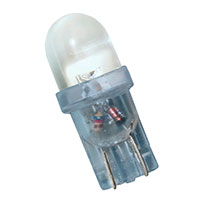 JKL Components Corp. - LE-0503-03B - LED T-3.25 12V WEDGE 25MA BLUE