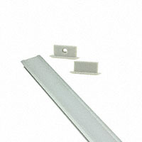 JKL Components Corp. - ZFC-21PC/KIT - ALUMINUM LED CHANNEL KIT, RECESS