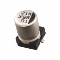 KEMET - EXV106M025A9BAA - CAP ALUM 10UF 20% 25V SMD