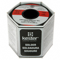Kester Solder - 24-6337-6411 - SOLDER WATER SOL 16AWG 63/37 1LB