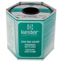 Kester Solder - 24-7068-6401 - SOLDER WATER SOL .020" 25AWG 1LB