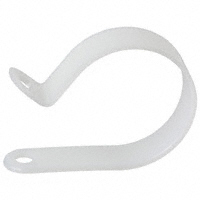 Keystone Electronics - 7640 - CBL CLAMP P-TYPE WHITE FASTENER