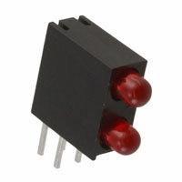 Kingbright - WP934EB/2ID - LED IND 3MM BI-LVL RA RED DIFF