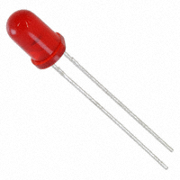 SunLED - XLUR12D - LED RED DIFF 5MM ROUND T/H