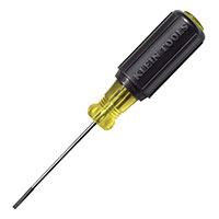 Klein Tools, Inc. - 612-4 - SCREWDRIVER SLOTTED 1/8" 7.75"