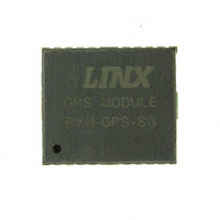 Linx Technologies Inc. - RXM-GPS-SG-T - GPS MODULE SMD SIRF