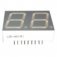 Lumex Opto/Components Inc. - LDD-A813RI - LED 7-SEG .80 DUAL YEL CA DIRECT