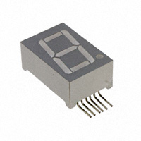 Lumex Opto/Components Inc. - LDS-M512RI-RA - LED 7-SEG .56" RA SNGL GRN CA