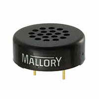 Mallory Sonalert Products Inc. - PB-2315PK - SPEAKER 8OHM 100MW TOP PORT 88DB