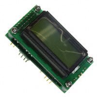 Matrix Orbital - LCD0821 - LCD ALPHA/NUM DISPL 8X2 YW/GN BK