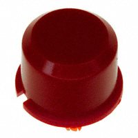 MEC Switches - 1D38 - CAP TACTILE ROUND NOBLE RED