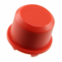 MEC Switches - 1DS08 - CAP TACTILE ROUND RED