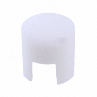 MEC Switches - 1IS16-12.0 - CAP TACTILE ROUND FROSTED WHITE