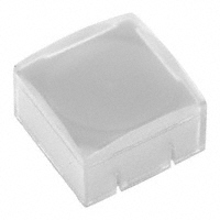 MEC Switches - 1KC1116 - CAP TACTILE SQUARE FROSTED WHITE