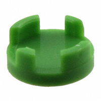 MEC Switches - 1SS02-08.0 - CAP TACTILE ROUND GREEN