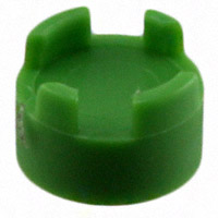 MEC Switches - 1SS02-09.5 - CAP TACTILE ROUND GREEN