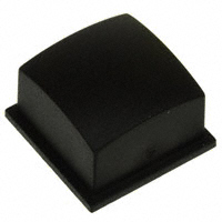 MEC Switches - 1T09 - CAP TACTILE SQUARE BLACK