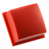 MEC Switches - 1TS08 - CAP TACTILE SQUARE RED