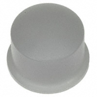 MEC Switches - 1U16 - CAP TACTILE ROUND FROSTED WHITE