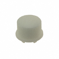 MEC Switches - 1US16 - CAP TACTILE ROUND FROSTED WHITE