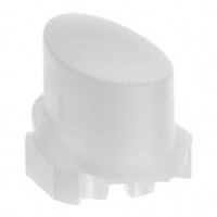 MEC Switches - 1WP16 - CAP TACTILE OVAL FROSTED WHITE