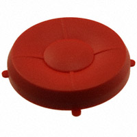 MEC Switches - 1Z08 - CAP TACTILE ROUND RED