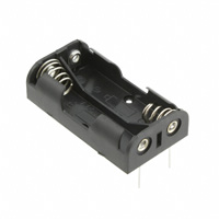 MPD (Memory Protection Devices) - BH2AAPC-4 - HOLDER BATT 2-AA CELLS PC MOUNT