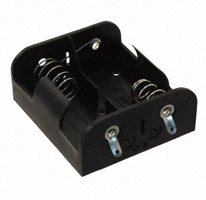 MPD (Memory Protection Devices) - BH2CL - HOLDER BATT 2-C CELLS SOLDR LUGS
