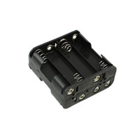MPD (Memory Protection Devices) - BH48AAL - HOLDER BATT 8-AA CELLS SLDR LUGS