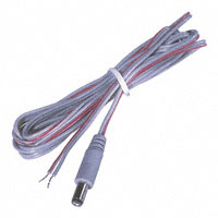MPD (Memory Protection Devices) - 172-0015 - PLUG DC MOLD 24AWG STR 2.1MM 6'