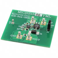 Microchip Technology - MIC2253-06YML-EV - EVAL BOARD HIGH EFF BOOST REG
