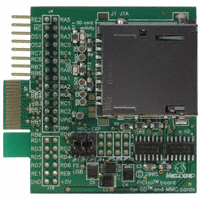 Microchip Technology - AC164122 - BOARD DAUGHT PICTAIL SD/MMC CARD