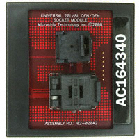 Microchip Technology - AC164340 - MODULE SKT MPLAB PM3 8DFN/20QFN
