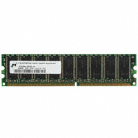 Micron Technology Inc. - MT9VDDT3272AG-335G4 - MODULE DDR SDRAM 256MB 184UDIMM