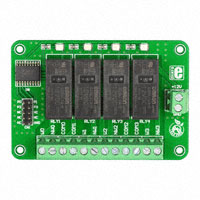 MikroElektronika - MIKROE-603 - BOARD RELAY 4