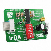 MikroElektronika - MIKROE-70 - BOARD IRDA ADD-ON W/MCP2155