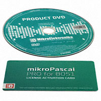 MikroElektronika - MIKROE-1454 - ACTIVATION MIKROPASCAL PRO8051