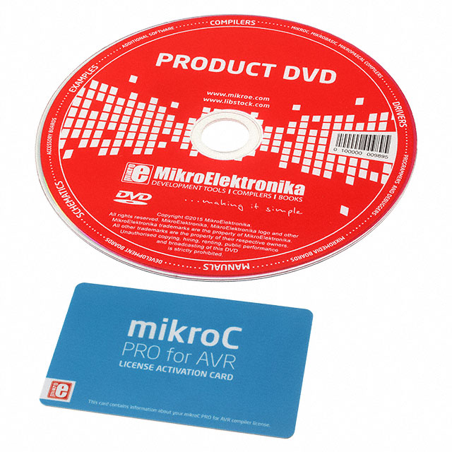 MikroElektronika - MIKROE-1956 - MIKROC PRO FOR AVR - LICENSE ACT