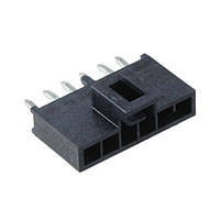 Molex, LLC - 1053091206 - NANOFIT HDR VT SGL KNK 6CKT 15AU