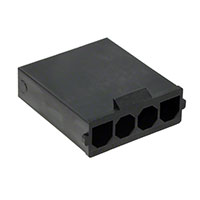 Molex Connector Corporation - 43680-2004 - CONN HSG PLUG 4POS 7.50MM BLACK