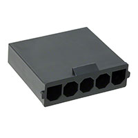 Molex Connector Corporation - 43680-2005 - CONN HSG PLUG 5POS 7.50MM BLACK